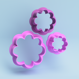 8 Petal Flower Polymer Clay Cutter