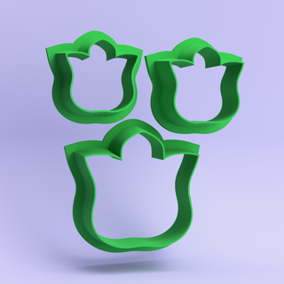 Simple Rose Polymer Clay Cutter