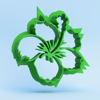 Hibiscus - Polymer Clay Cutter
