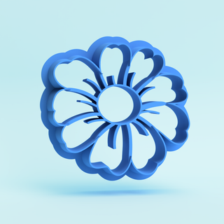 Open Flower - Polymer Clay Cutter