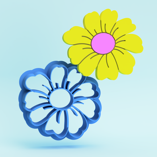 Open Flower - Polymer Clay Cutter
