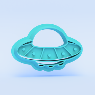 Alien Ship Polymer Clay Cutter