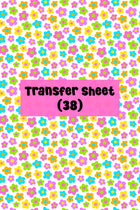 Flowers (10) Transfer sheet