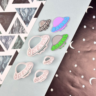 Alien Ship Polymer Clay Cutter