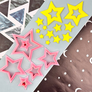 Stars Polymer Clay Cutters