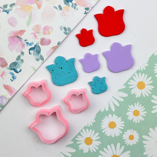 Simple Rose Polymer Clay Cutter