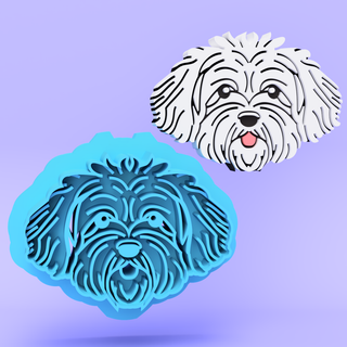 Cavoodle Polymer Clay Cutter