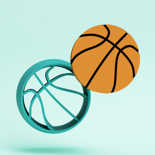 Basket Ball Polymer Clay Cutter