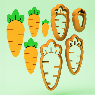 Carrots Polymer Clay Cutter