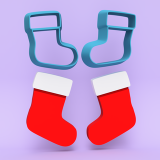 Christmas Stockings - Polymer Clay Cutters