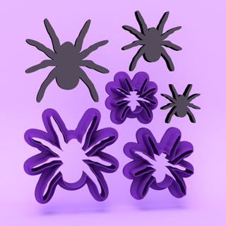 Spiders - Polymer Clay Cutters