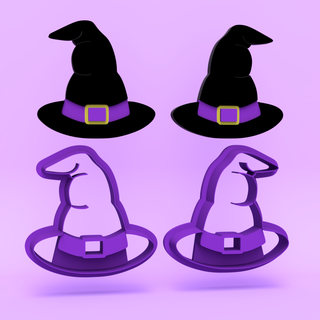 Witch Hats - Polymer Clay Cutters