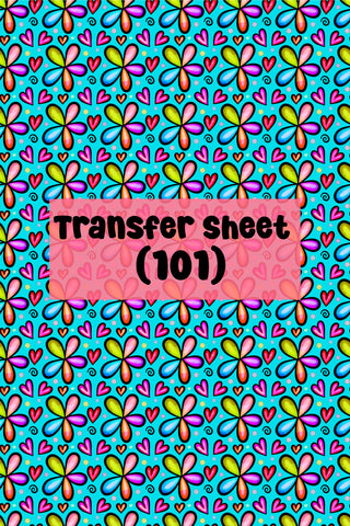 Flowers (17) Transfer Sheet