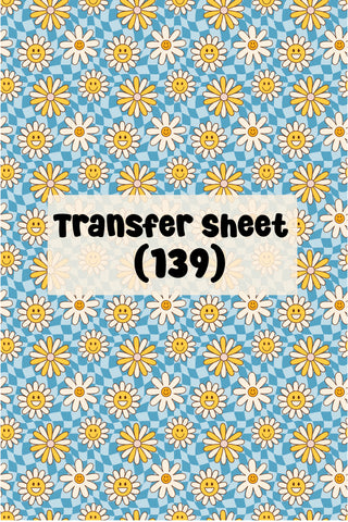 Flowers (20) Transfer Sheet