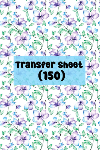 Flowers (21) Transfer Sheet