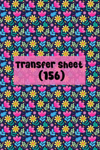Flowers (24) Transfer Sheet