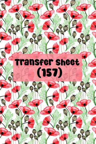 Flowers (25) Transfer Sheet