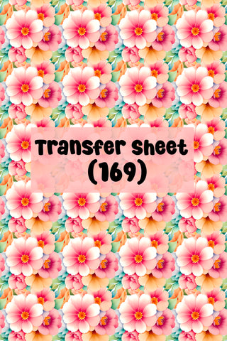 Flowers (34) Transfer Sheet