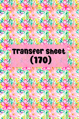 Flowers (35) Transfer Sheet