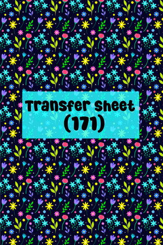 Flowers (36) Transfer Sheet