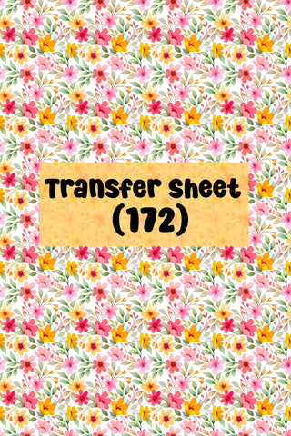 Flowers (37) Transfer Sheet