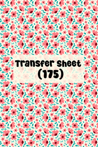 Flowers (40) Transfer Sheet