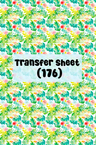 Flowers (41) Transfer Sheet