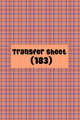 Gingham (01) Transfer Sheet