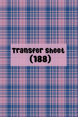 Gingham (05) Transfer Sheet