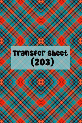 Gingham (09) Transfer Sheet