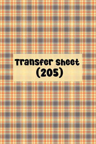 Gingham (11) Transfer Sheet