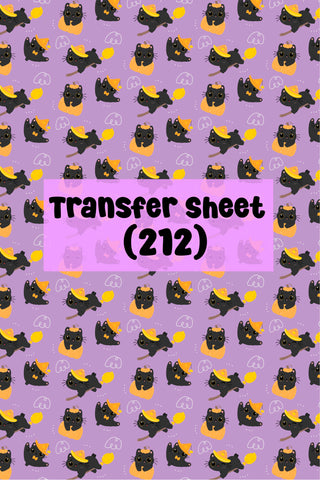 Halloween (04) Transfer Sheet