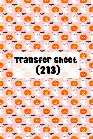 Halloween (05) Transfer Sheet