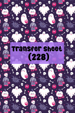 Halloween (18) Transfer Sheet