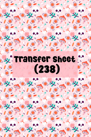 Halloween (28) Transfer Sheet