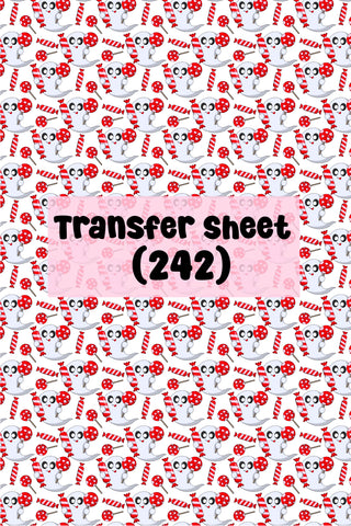 Halloween (32) Transfer Sheet