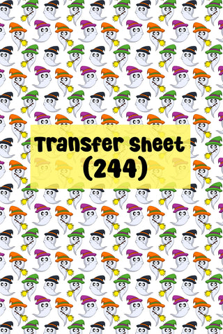 Halloween (34) Transfer Sheet