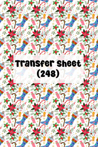 Christmas (04) Transfer Sheet