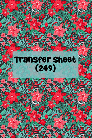 Christmas (05) Transfer Sheet