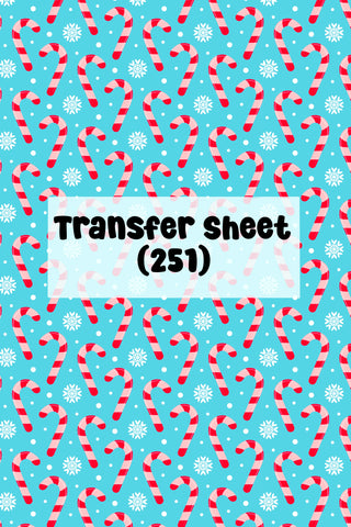 Christmas (07) Transfer Sheet