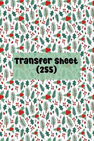 Christmas (11) Transfer Sheet