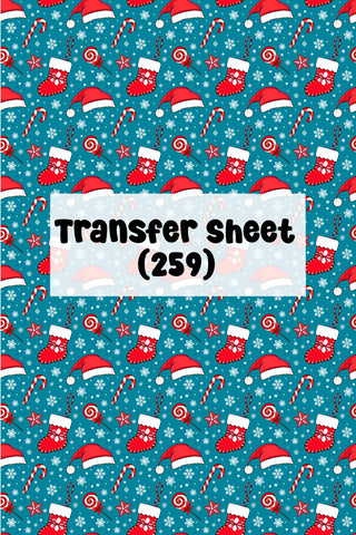 Christmas (15) Transfer Sheet