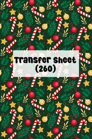 Christmas (16) Transfer Sheet