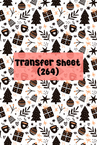 Christmas (20) Transfer Sheet