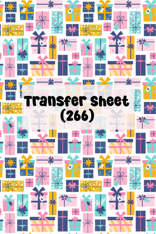 Christmas (22) Transfer Sheet