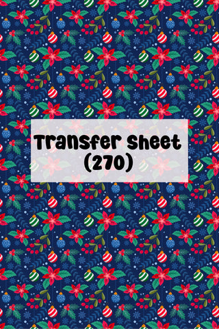 Christmas (26) Transfer Sheet