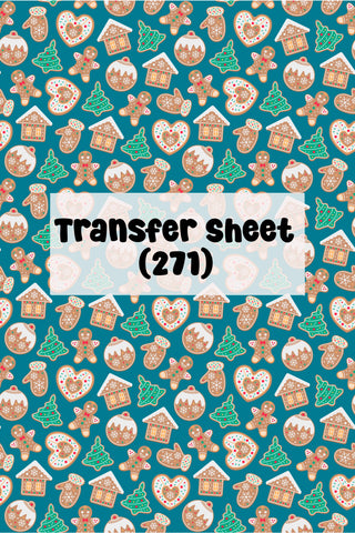 Christmas (27) Transfer Sheet