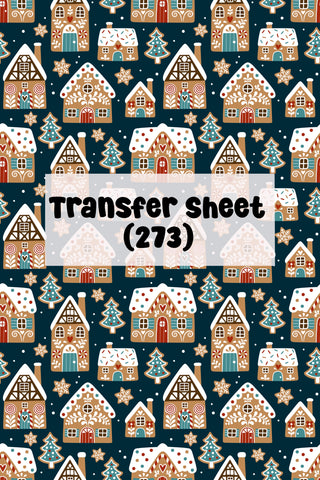 Christmas (29) Transfer Sheet