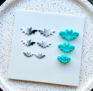 Bats (01) Polymer Clay Cutter