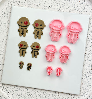 Voodoo Doll - Polymer Clay Cutters